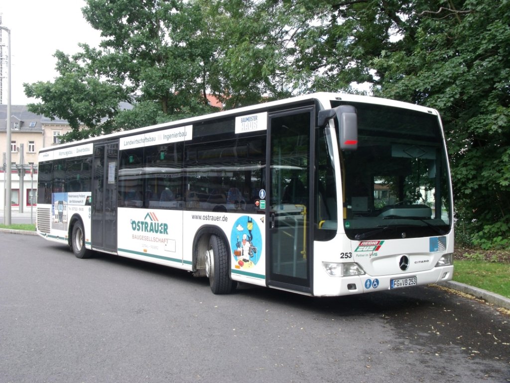 RBM - MB O-530 II  - Citaro - FG VB 253 - in Freiberg, Busbahnhof