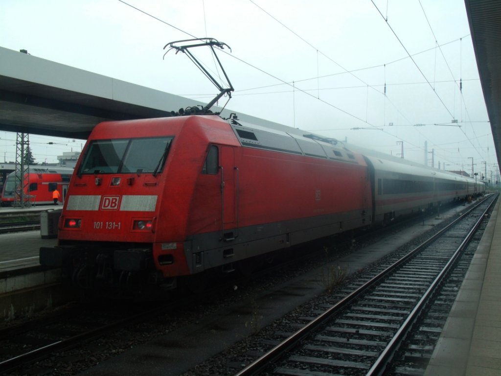 DB AG - Metropolitan - BR 101 131 - als InterCityExpress - ICE 915 - in Nürnberg Hbf