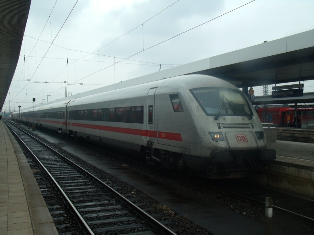 DB AG - Metropolitan-Steuerwagen - als InterCityExpress - ICE 915 - in Nürnberg Hbf