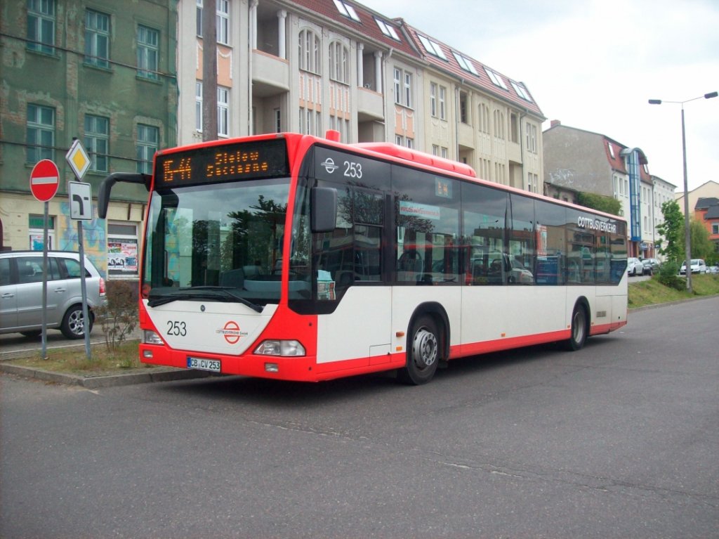 MB O-530 Ü - Citaro - CB CV 253 - abgestellt - in Cottbus, Busbahnhof