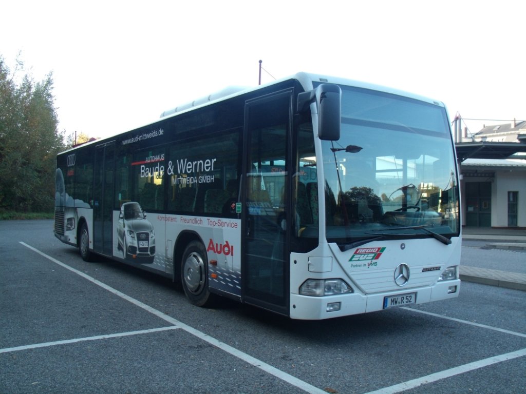 RBM - MB O-530 Ü - Citaro - MW R 52 - in Mittweida, Busbahnhof