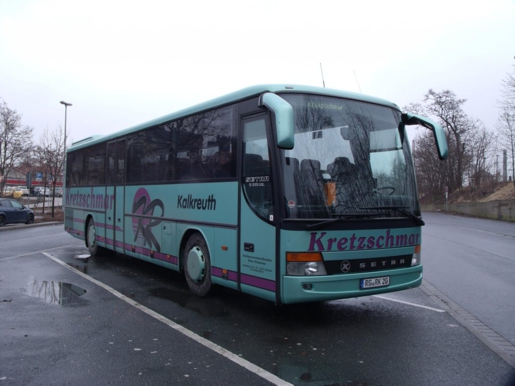 RG RK 20 | Setra S 315 UL (GT-Front) | abgestellt - in Meißen, Busbahnhof
