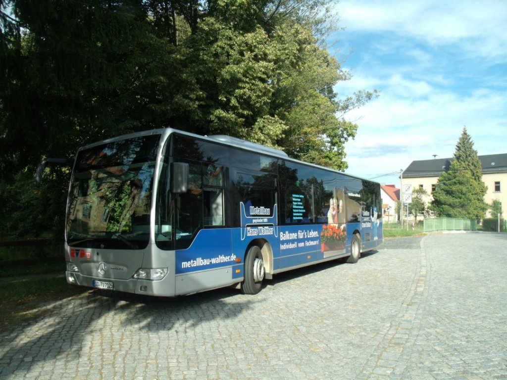 RVD - MB O-530 II - Citaro - DD RV 7125 - in Radeburg, Berbisdorf, am Schloss