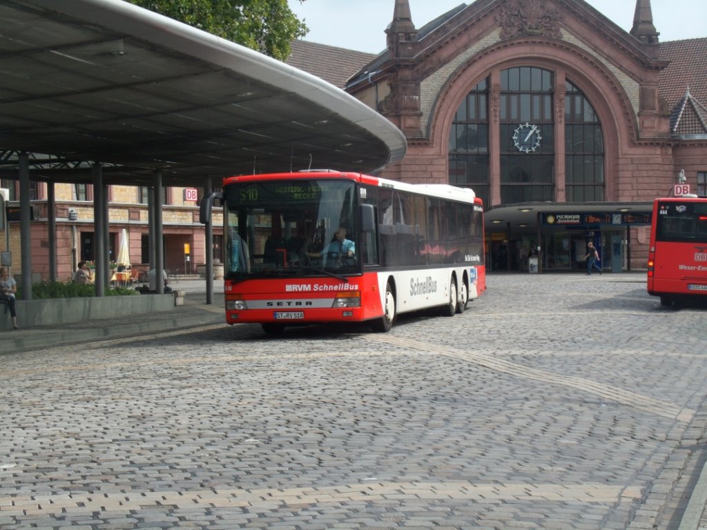 RVM - Setra S 319 NF - ST RV 518 - in Osnabrück, Hauptbahnhof