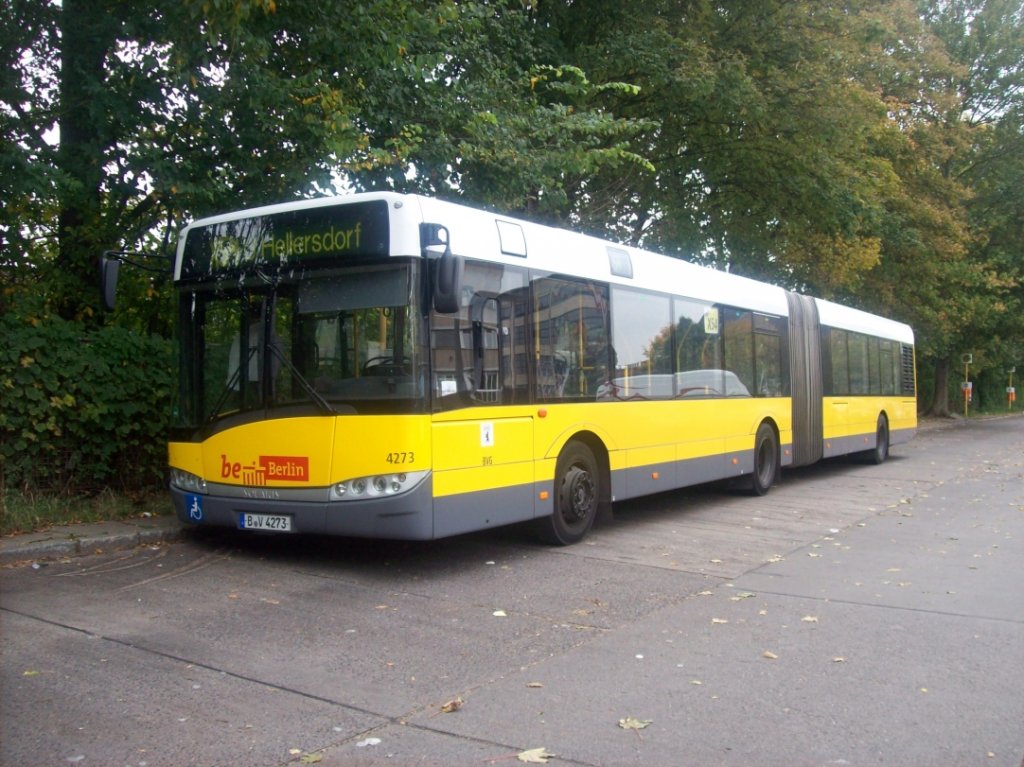 Solaris Urbino 18 - B V 4273 - in Berlin, Hadlichstraße