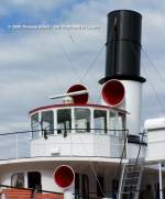 Weitere Fotos:  GALLIA  (1913) - Steuerhaus und Kamin