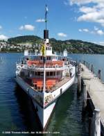 Weitere Fotos:  SCHILLER  (1906) - Bugansicht von vorn 