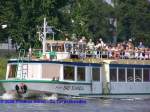 Name:  BAD SCHANDAU  / Baujahr: 1987 / Bauwerft: Yachtwerft in Berlin-K�penick (Deutschland) / Flagge: Deutschland / L�nge: 32,10 m / Breite: 5,10 m / Tiefgang: 0,71 m (leer) / 96 Passagiere /