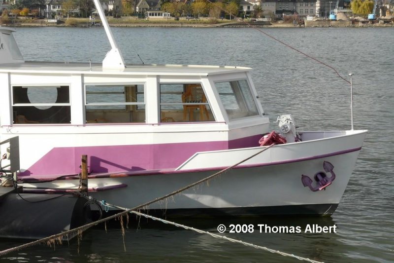 Weitere Fotos:  LIBELLE  (1952) - Bugansicht von Steuerbord