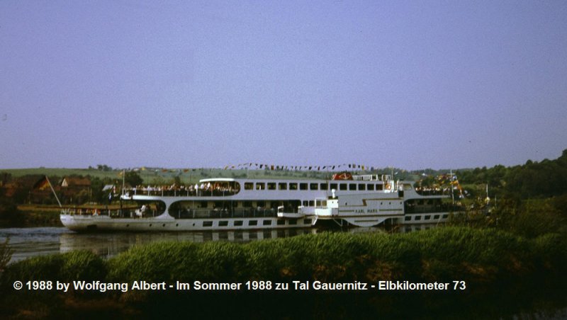Weitere Fotos:  M.D.P�PPELMANN  (1963) - Hier noch aktiv in Fahrt als  KARL MARX .