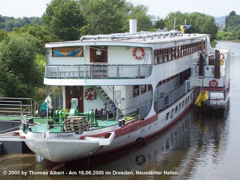 Weitere Fotos:  M.D.P�PPELMANN  (1963) - Heckansicht, schr�g von Steuerbord