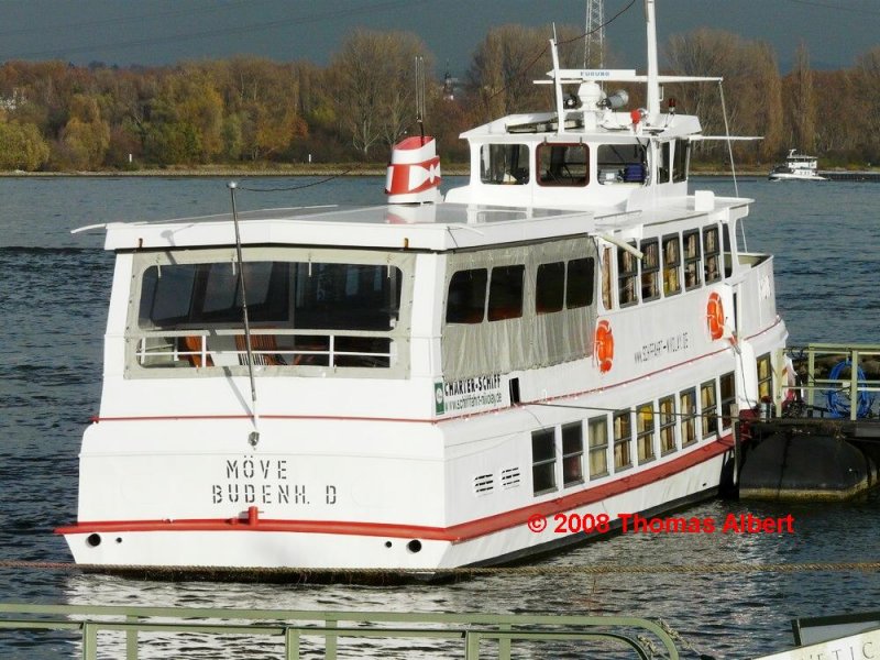 Weitere Fotos:  M�VE  (1955) - Steuerbordseite schr�g von Achtern
