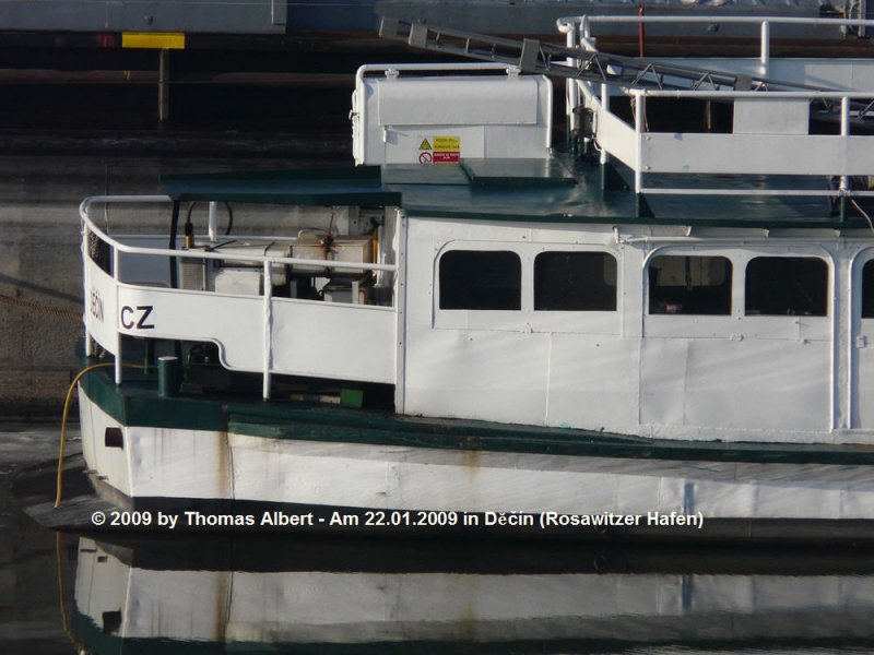 Weitere Fotos:  PORTA BOHEMICA  (1928) - Heckansicht von Steuerbord