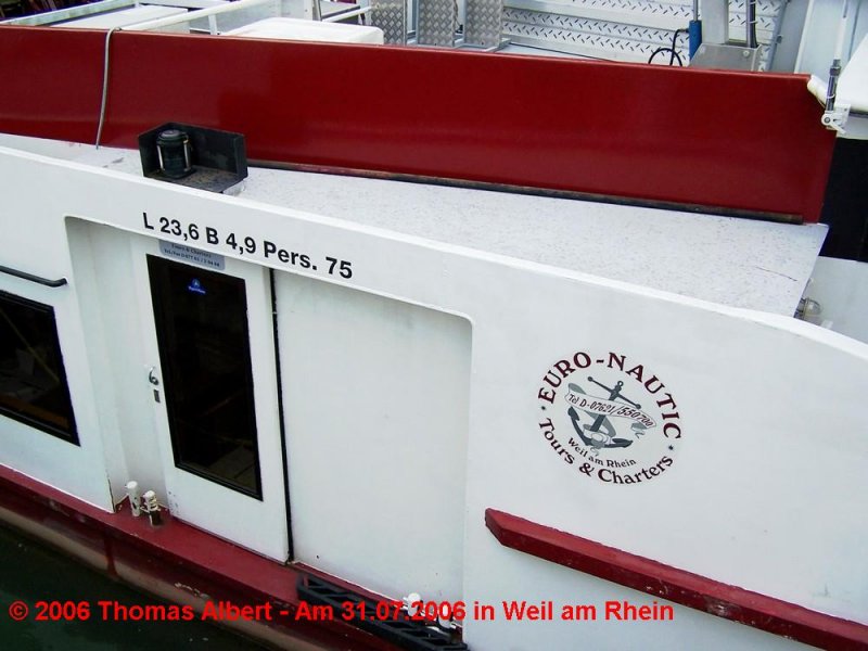 Weitere Fotos:  VERITAS  (2000) - L�nge, Breite, Fahrgastzahl und Ex-Eigner